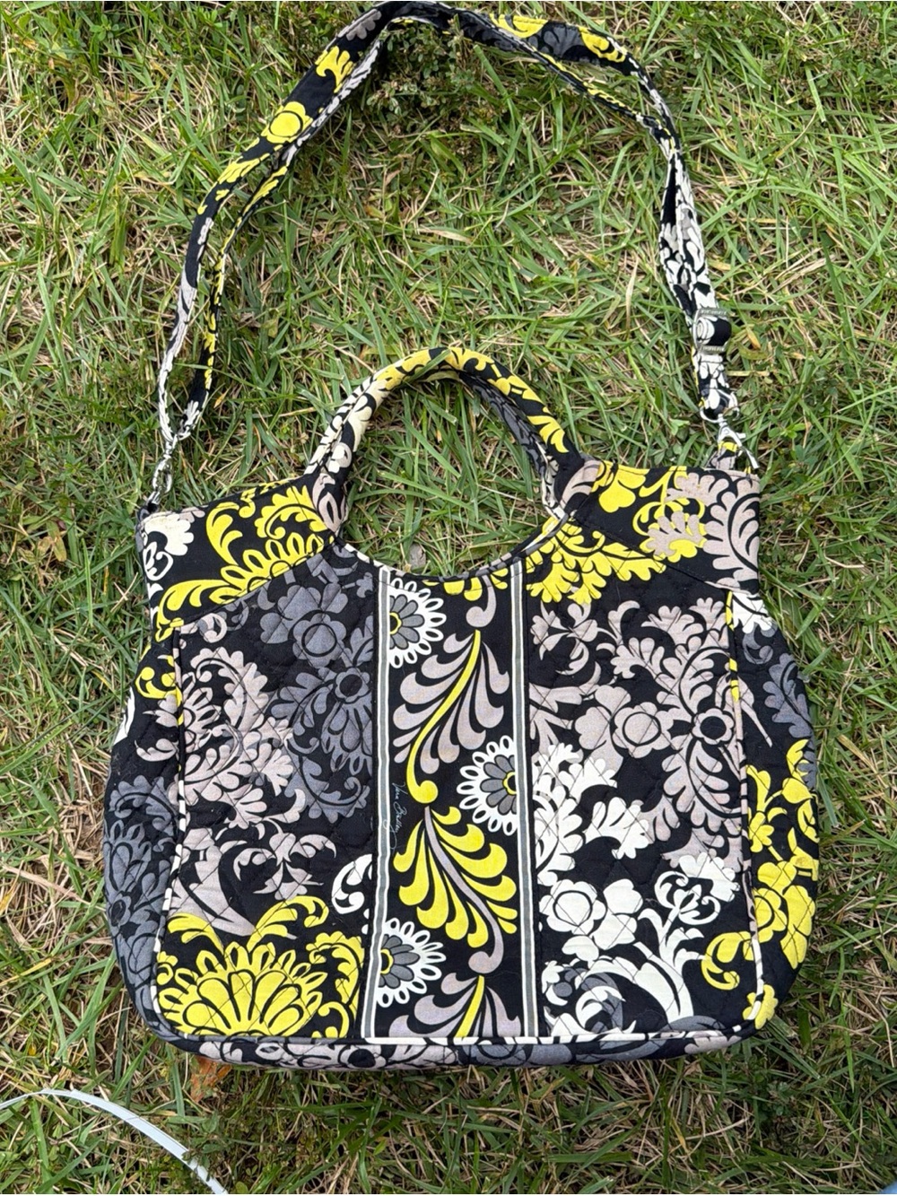 Vera Bradley Retired Two-Way Large Tote and Wallet - Baroque two piece